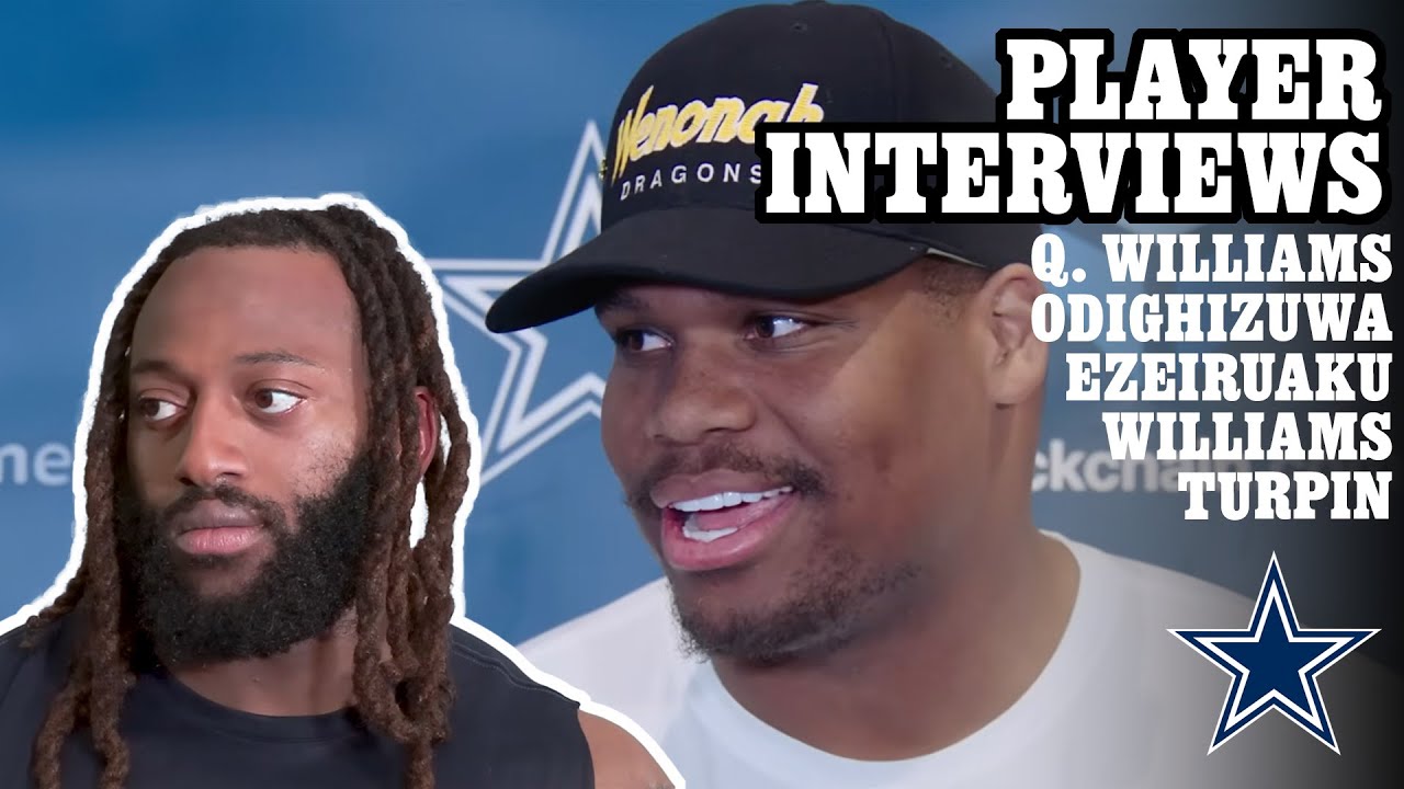Cowboys Players Look to Lions Week | Player Interviews