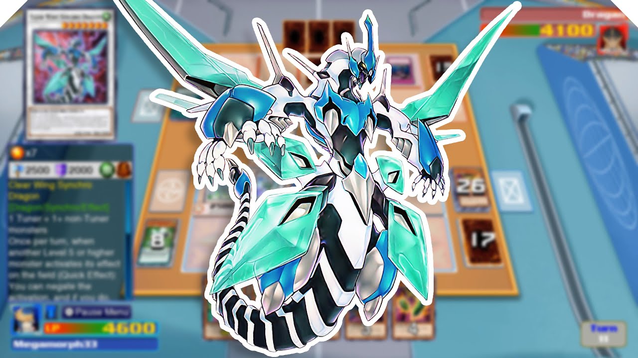 YU-GI-OH! LEGACY OF THE DUELIST LINK EVOLUTION - Clear Wing Dragon!
