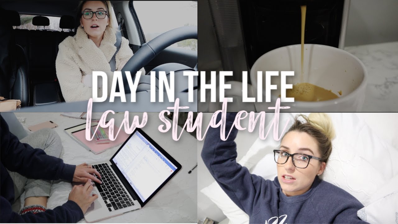 DAY IN THE LIFE OF A LAW STUDENT | FINALS PREP