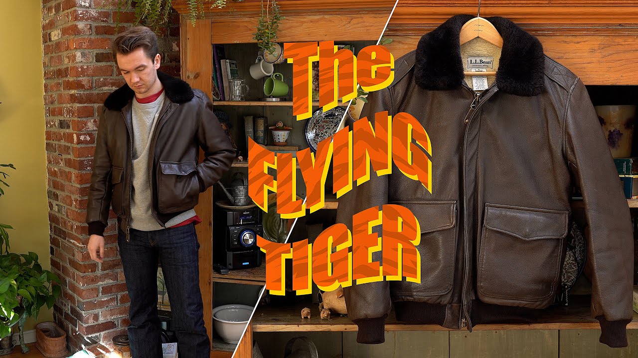 How L.L. Bean Made the Best Leather Bomber Jacket...Ever.