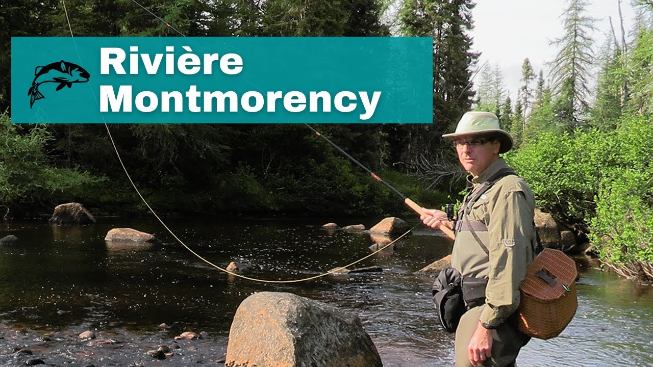 Pêche Rivière Montmorency Juillet 2021