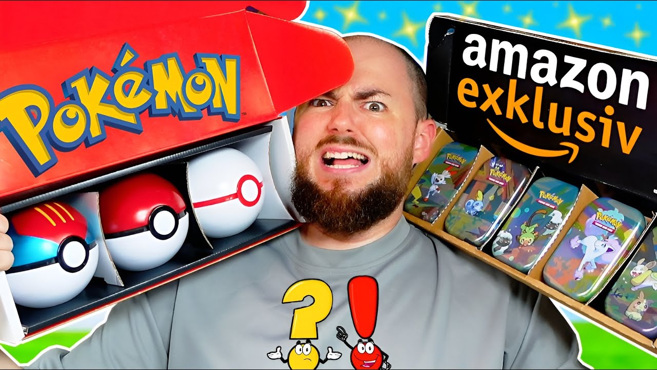 Ich öffne Amazon's EXKLUSIVE Pokemon Produkte! (Ging schief)