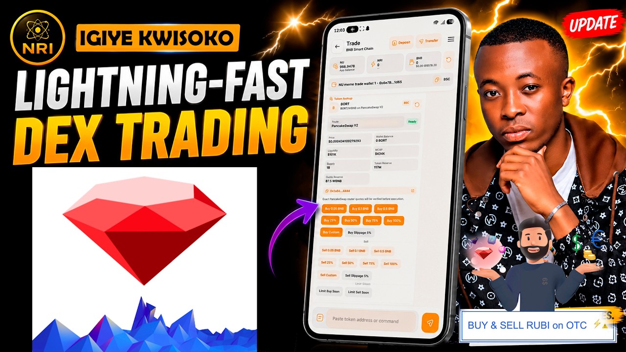 Rubi Network - Nucleus - UPDATE IKOMEYE Listing DEX Trading - IGIYE KWISOKO BYIHUSE