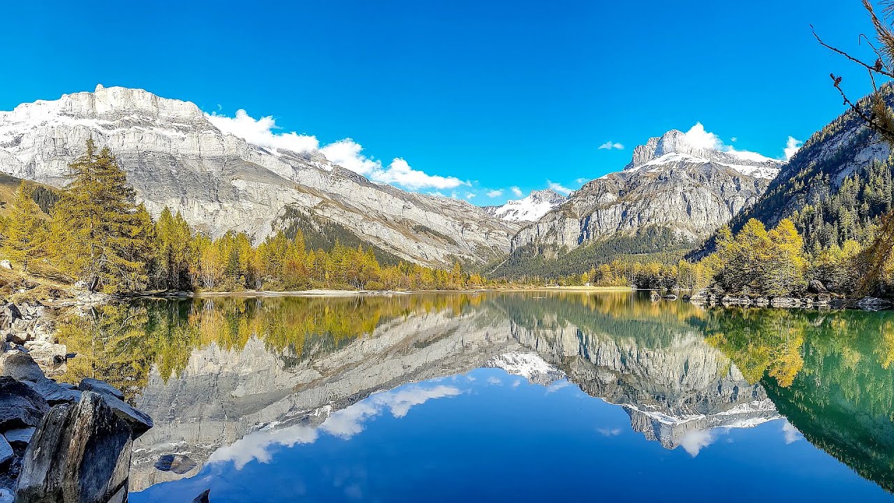 Hiking in Switzerland | Lac de Derborence via Montbas | Swiss Alps Canton Valais | 2020 (4K-Video)