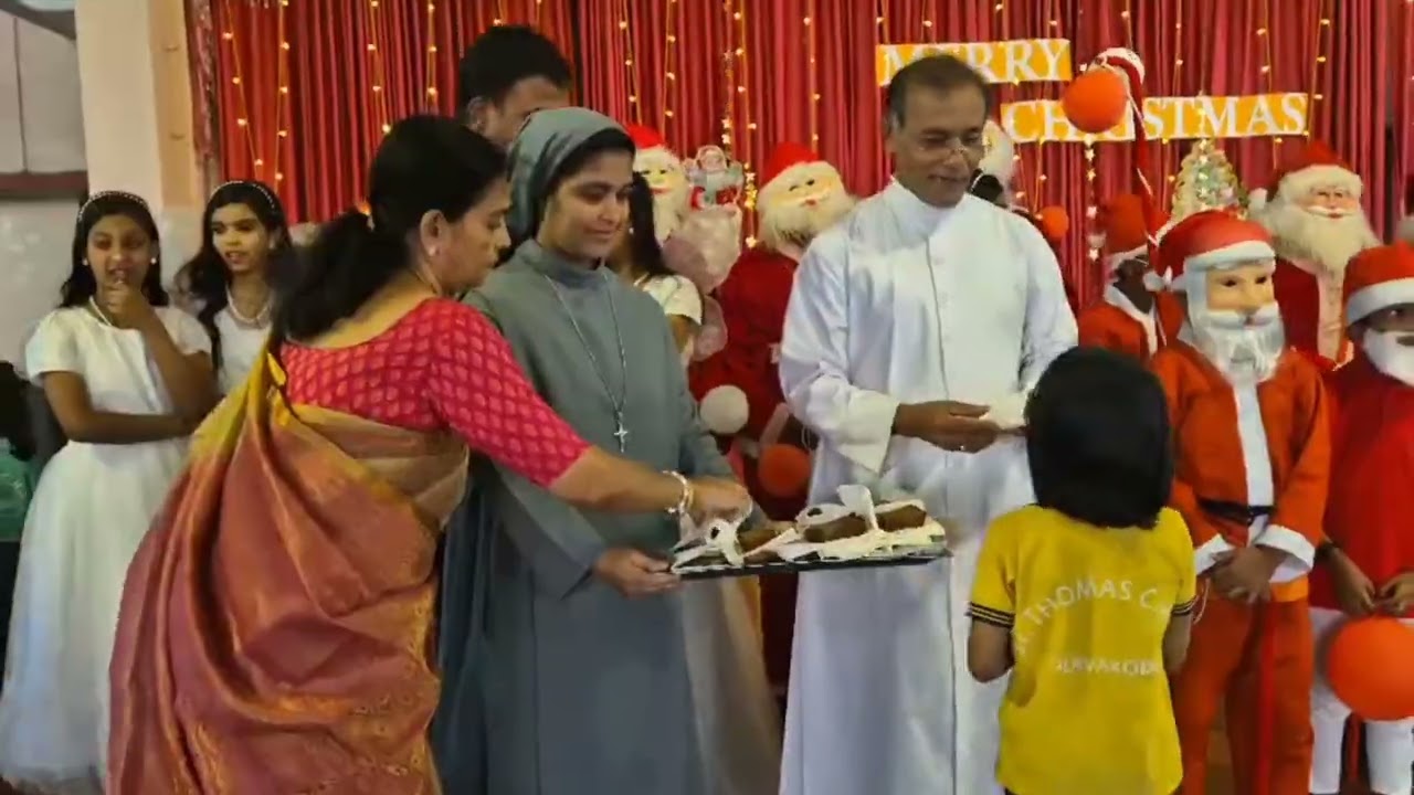 Christmas Celebration 2025@ST Thomas Convent Higher Secondary School OLAVAKKODE 