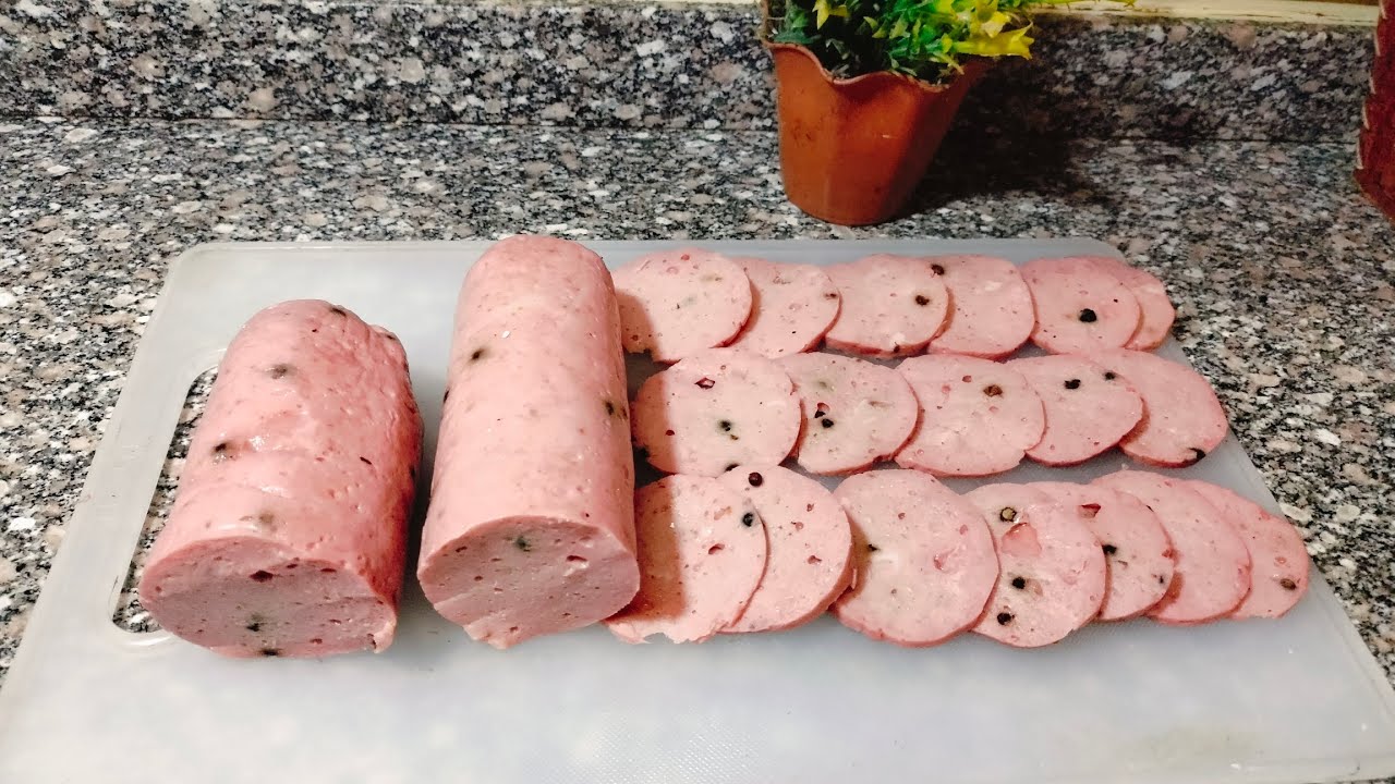 لانشون الفراخ البيتي بدون مواد حافظة... انظف من الجاهز وينفع في سحور رمضان 