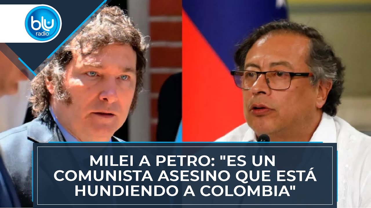 Milei a Petro: 
