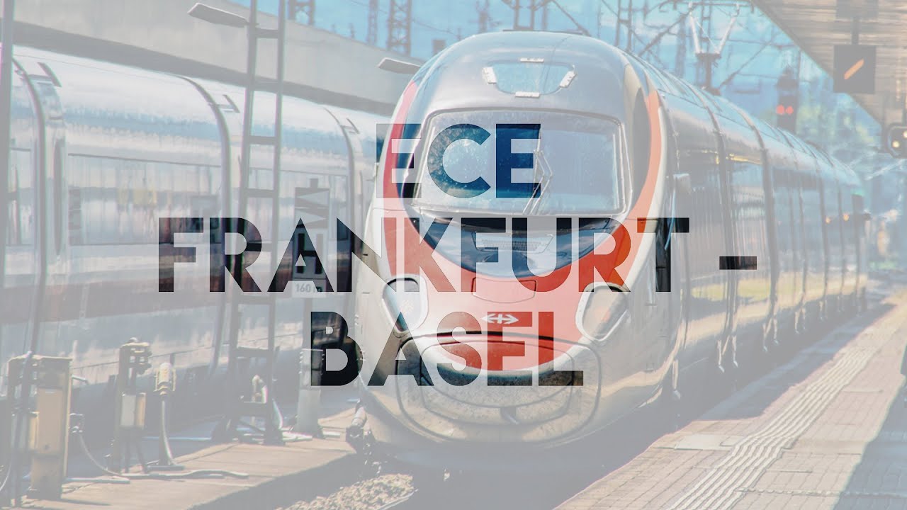 Mit dem neuen ECE im ETR 610 der SBB von FRANKFURT nach BASEL (1. Klasse) | TripReport | Vlog 223