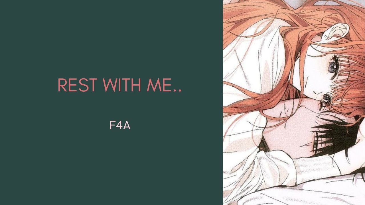 Your Tired Girlfriend is Here to Keep You Company | Soft Sleep ASMR | F4A