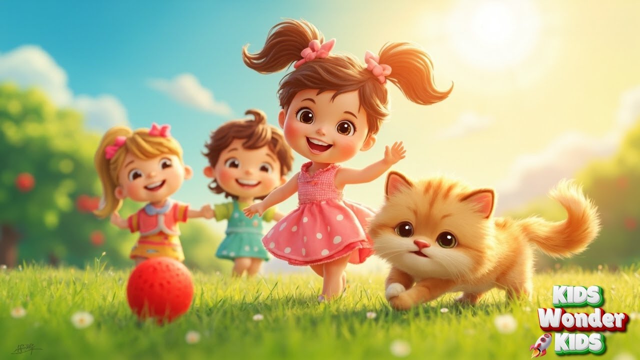 Pat Pat Pat! Sheena the Cat's Chasing Ball and Happy Sleep Rhyme | Nursery Rhymes & Kids Songs