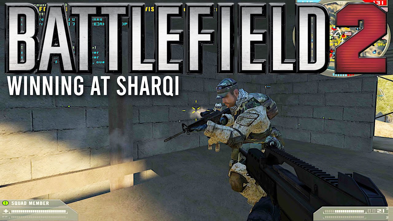 Battlefield 2 In 2023 - We Scrape a Win at Sharqi Peninsula