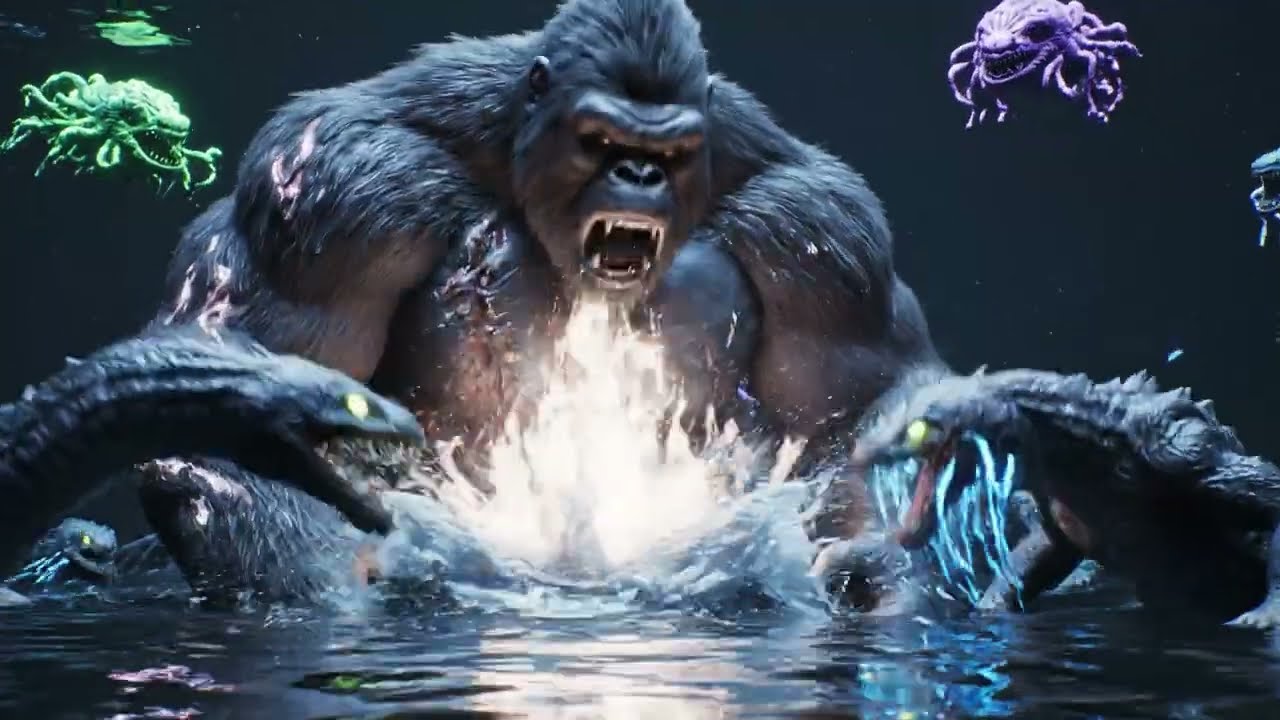 KING KONG vs Invisible Monster – A City Lost to the Night