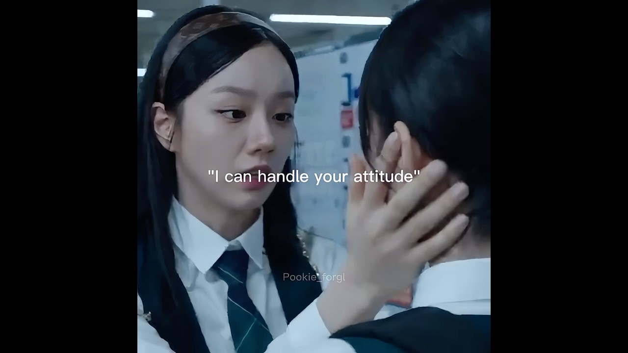 She can&rsquo;t handle her gf&rsquo;s attitude 😂😭 | friendly rivalry | Hyeri | funny | pookieforgl #kdrama