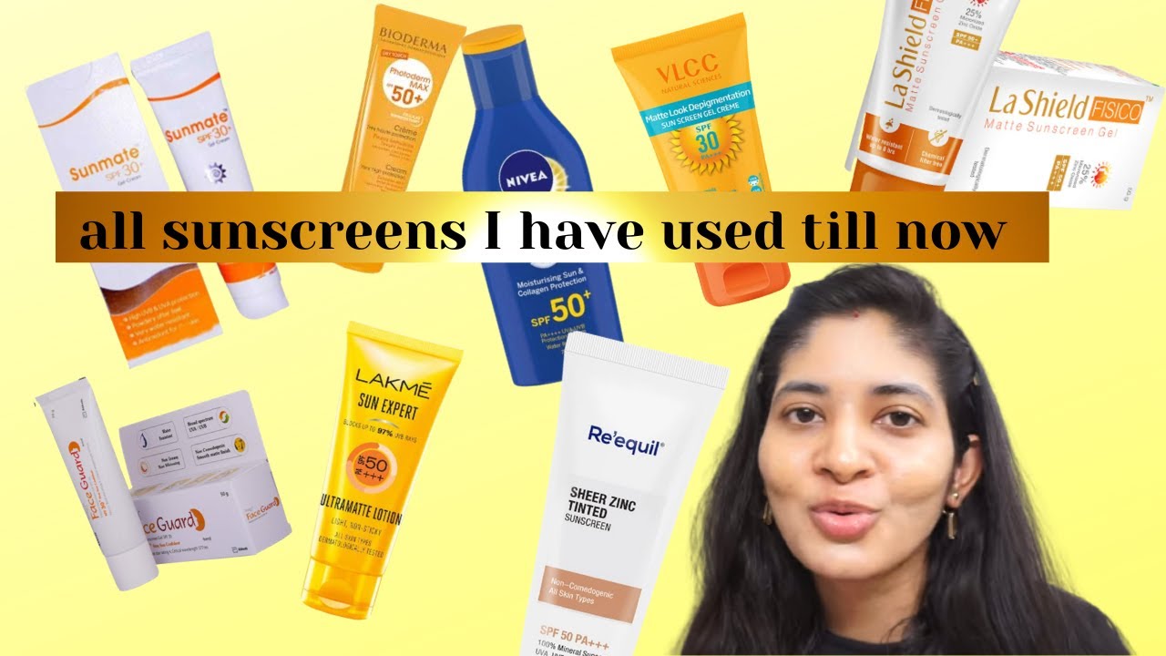 Reviewing all the sunscreens I have used (last 2 years )