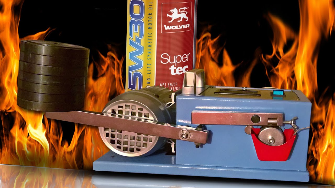 Wolver Supertec 5W30 Engine Oil Test 100&deg;C Piotr Tester