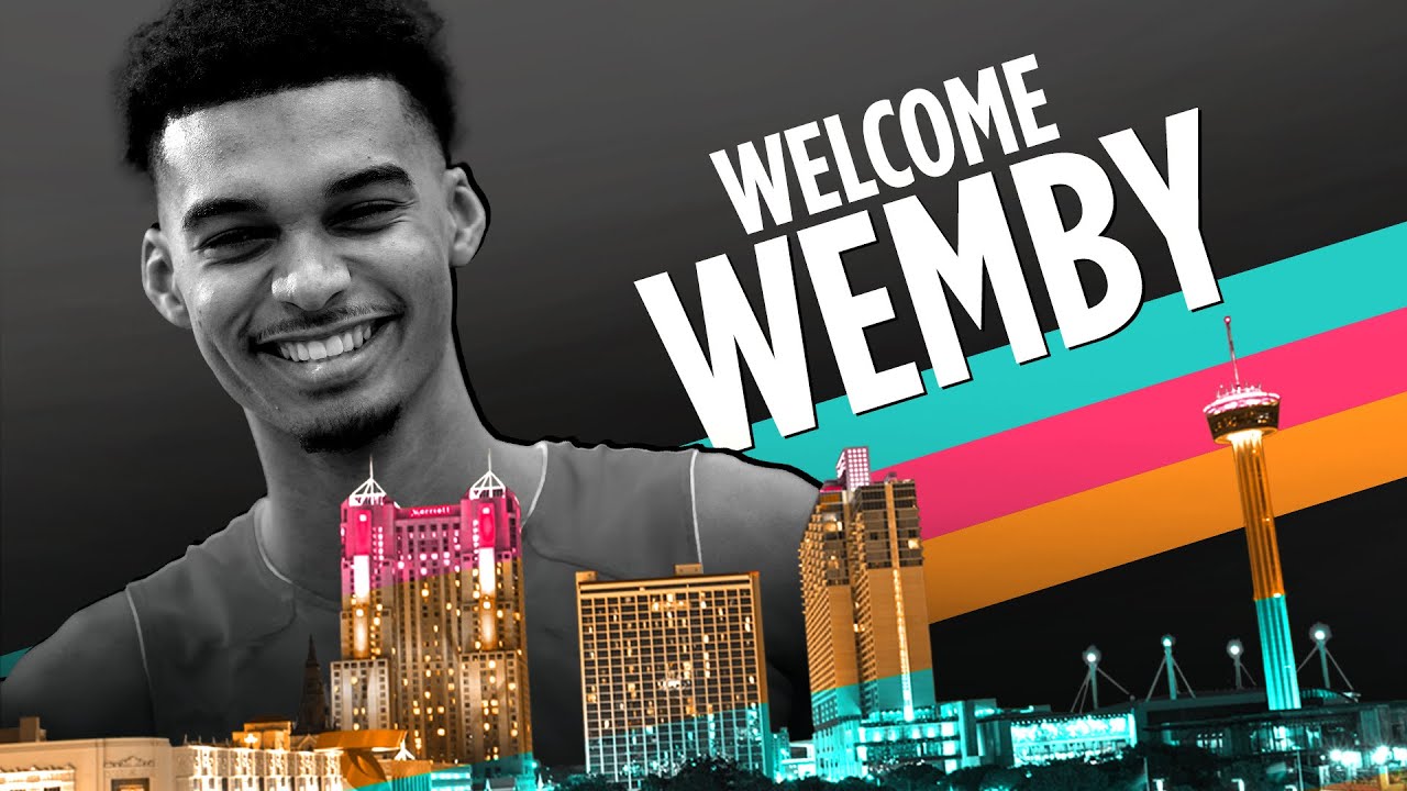 WATCH LIVE: Victor Wembanyama lands in San Antonio, Spurs fans rejoice