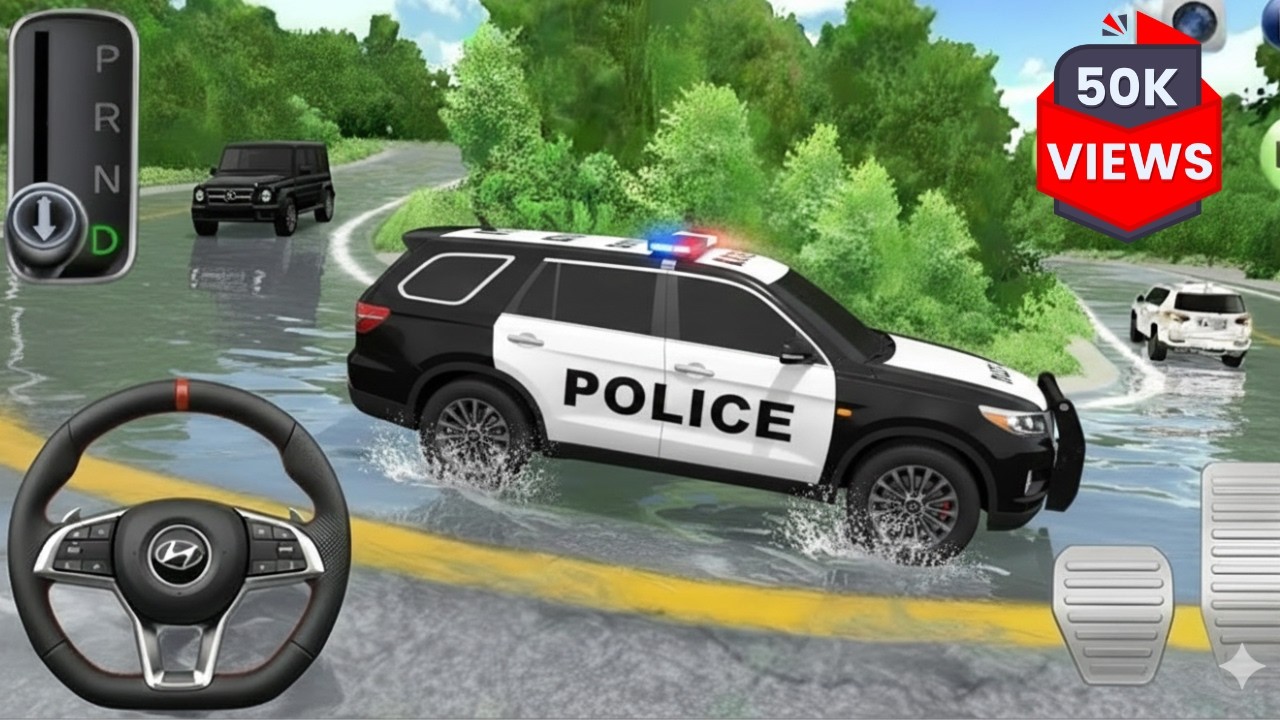 New  Police Mercedes-Benz Car Parking 🚗 | 3D Driving Class Gameplay 2026