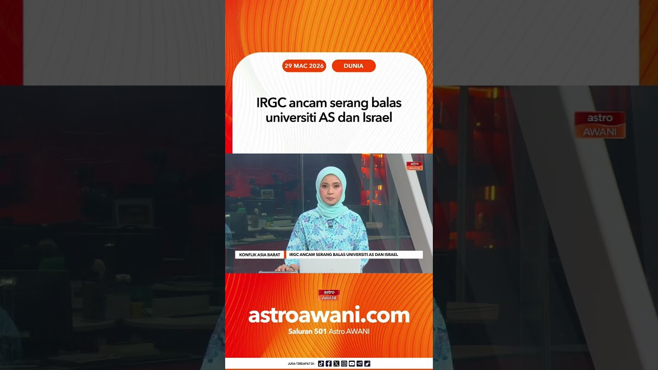 IRGC ancam serang balas universiti AS dan Israel