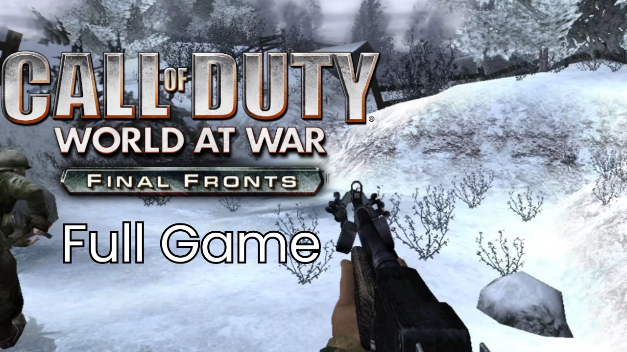 Call of Duty World at War Final Fronts Full Game