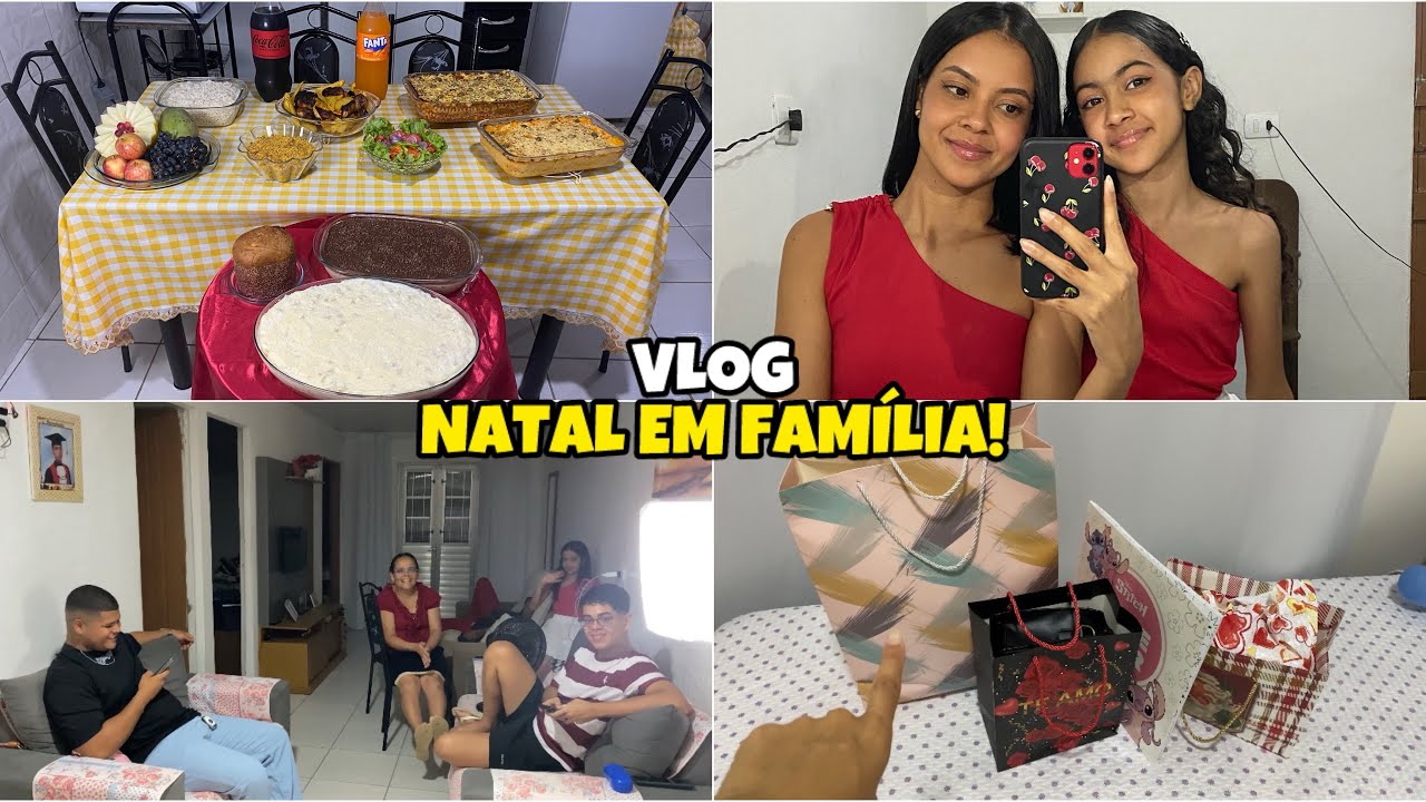 NOSSO NATAL 2025! ❤️ (CEIA EM FAMÍLIA, PRESENTES E MAIS…)