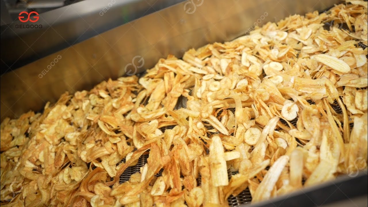 Premium Banana Chips Production Line &ndash; Featuring High End External Heating Fryer