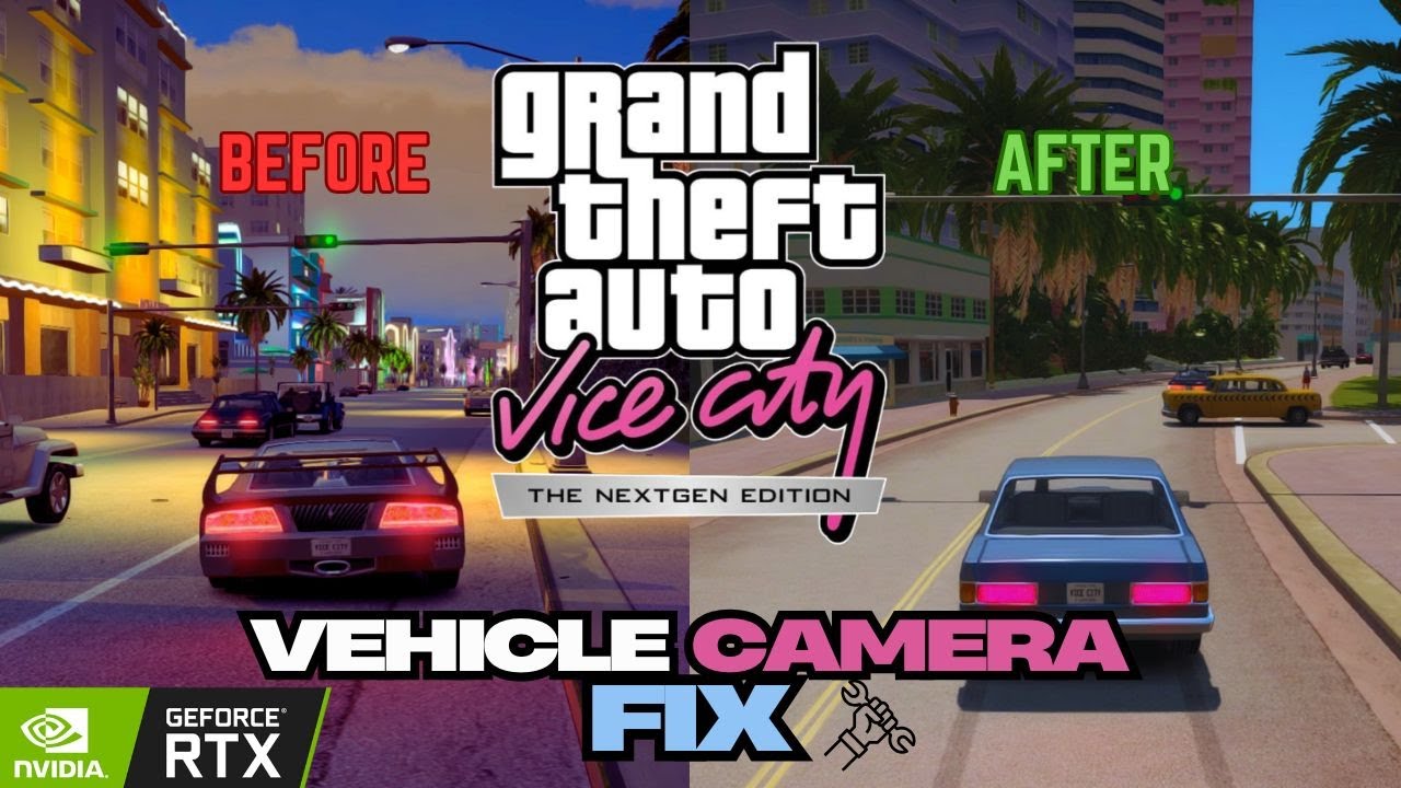 GTA VICE CITY THE NEXT GEN EDITION VEHICLE CAMERA ISSUE FIX | COMPLETE GUIDE & EASY INSTALLATION