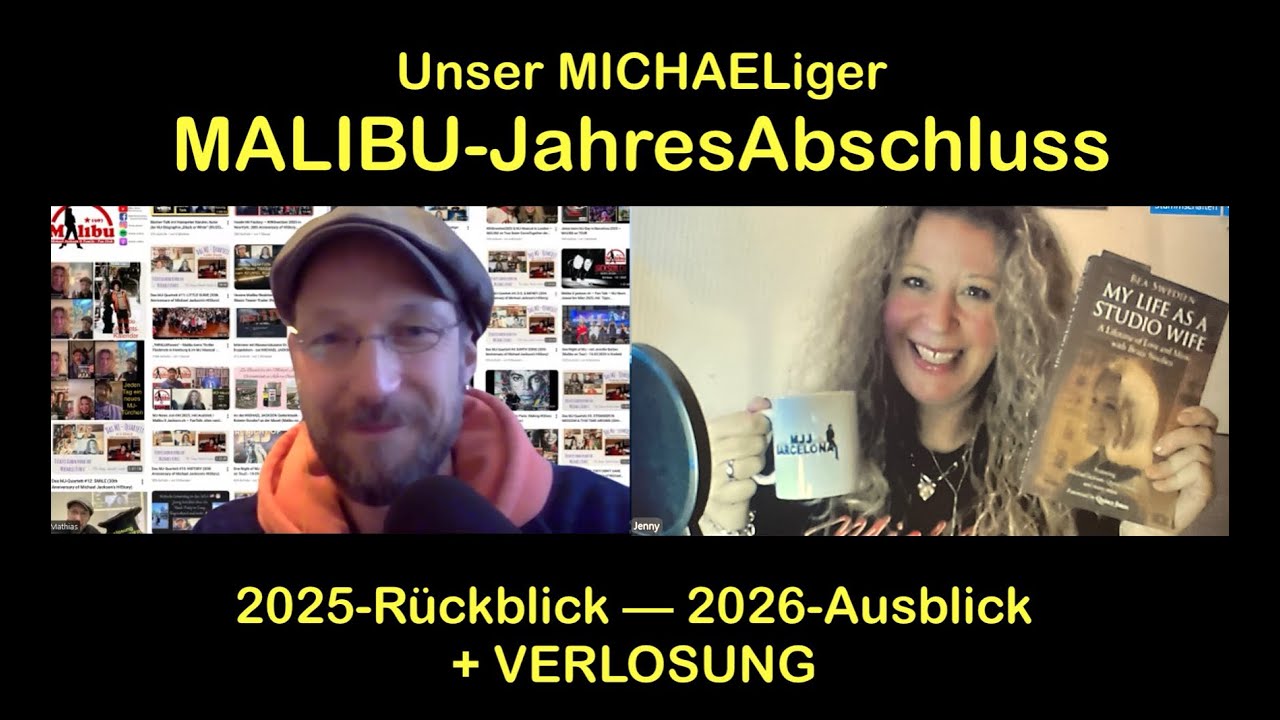 Unser MALIBU-MJ-JahresAbschluss: mit RÜCKBLICK auf 2025, AUSBLICK auf 2026 und VERLOSUNG