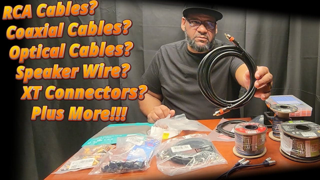 Rca Cables, Optical Cables, Coaxial Cables, Speaker wire and More!!!!!