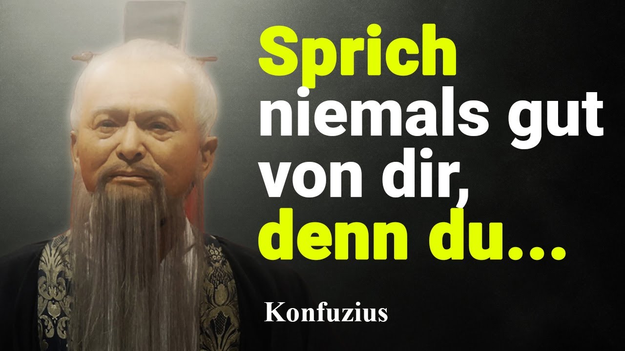 Die besten Zitate von Konfuzius, die immer richtig klingen und Weisheit inspirieren.