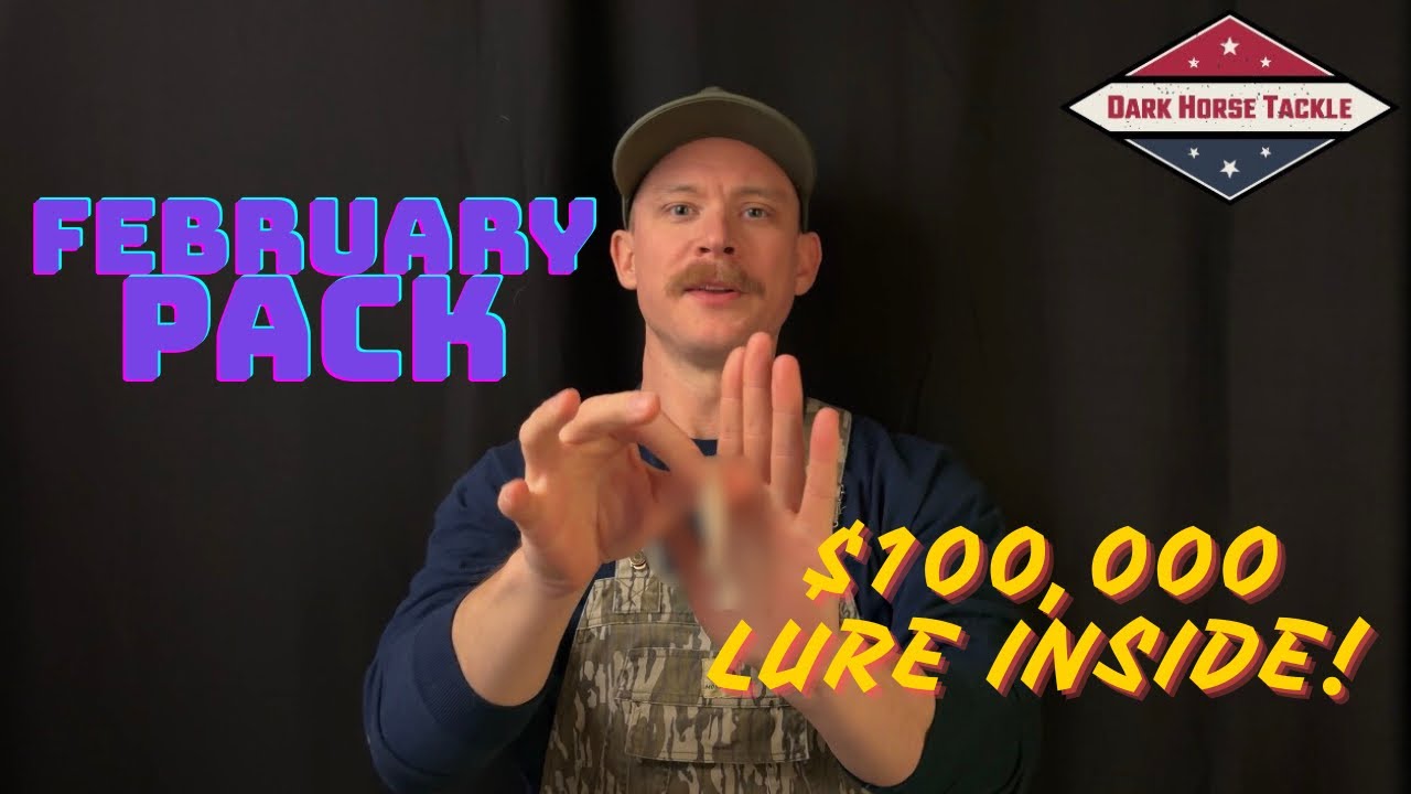 В февральском наборе Dark Horse Tackle: приманка стоимостью 100 000 долларов!