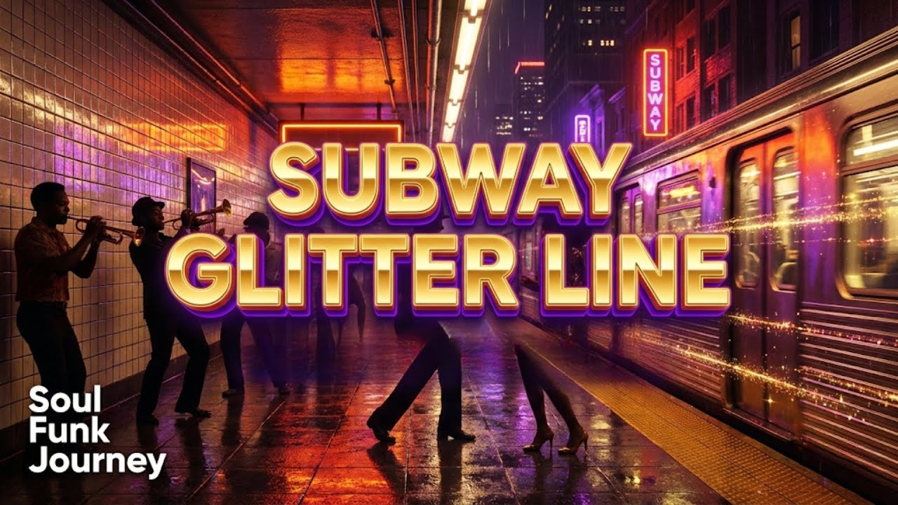 The late night groove that heals your soul... 🌃✨ | Subway Glitter Line