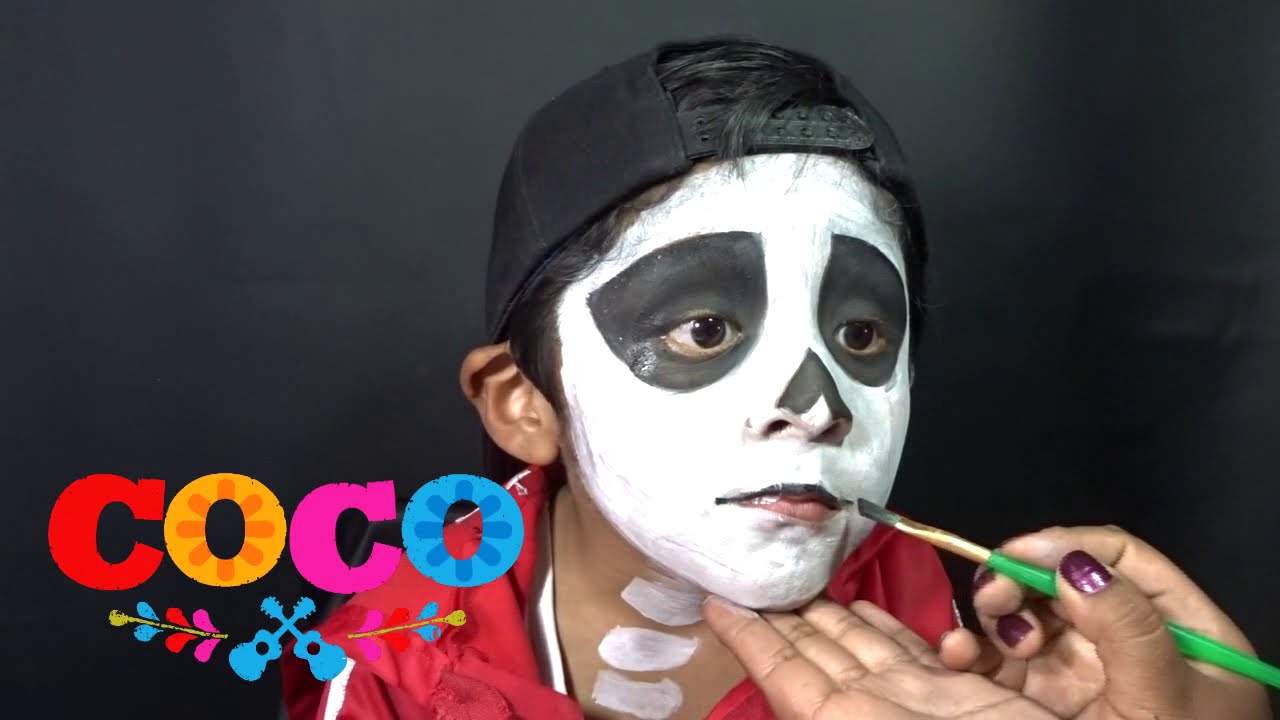 MAQUILLAJE COCO  MIGUEL- FÁCIL | Disfraz Miguel