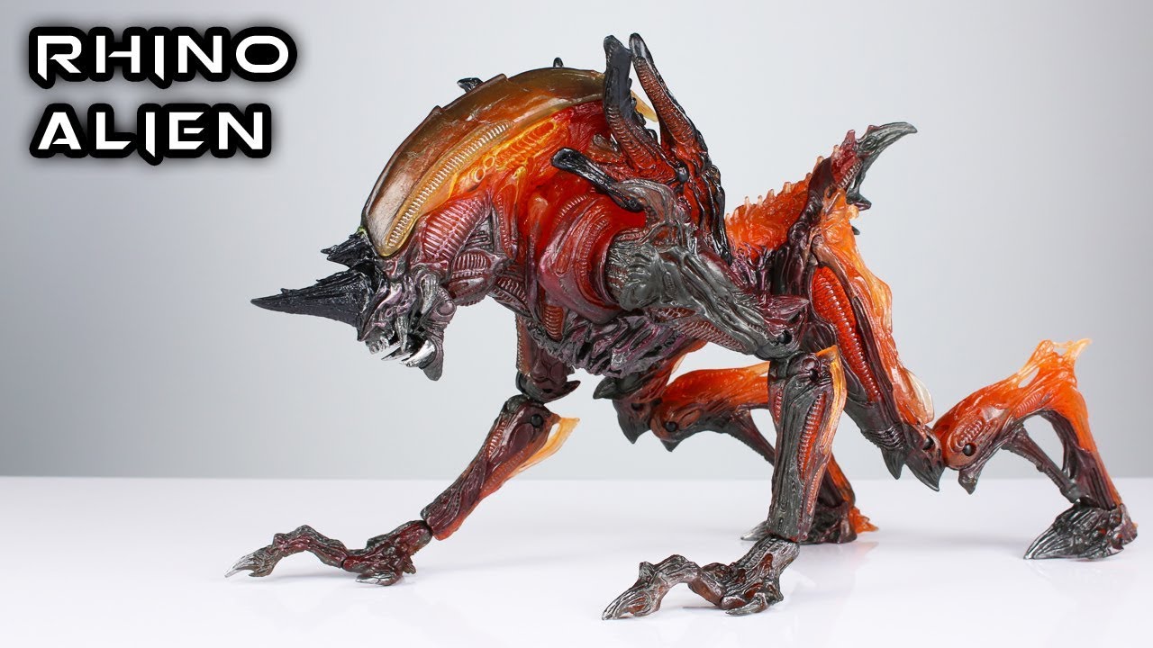 NECA RHINO ALIEN Xenomorph Aliens Ultimate Action Figure Review