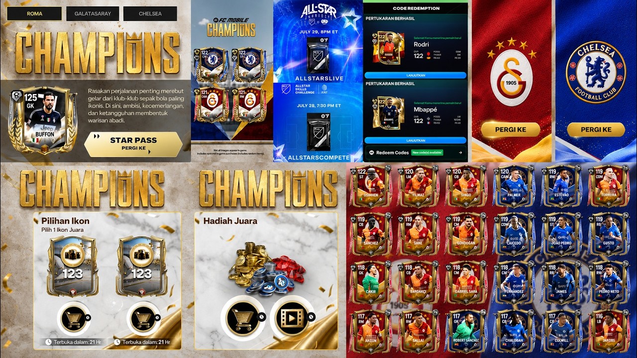 HOW TO COMPLETE THE CHAMPIONS EVENT AND CLAIM FREE 123-OVR PLAYERS & 122-OVR PLAYER EXCHANGE BUG ...