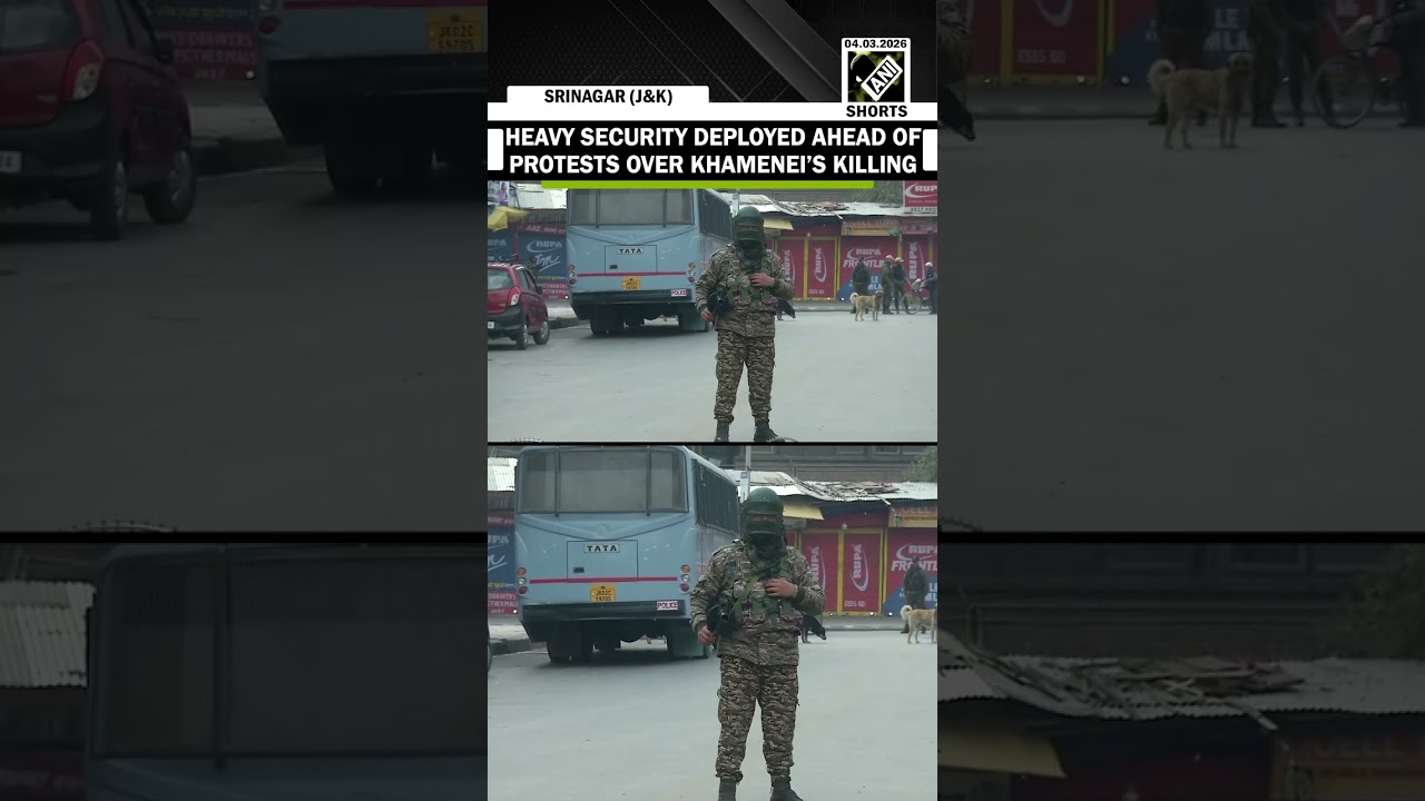 Heavy security deployed in Srinagar as precaution ahead of Shia protest over Khamenei&rsquo;s killing