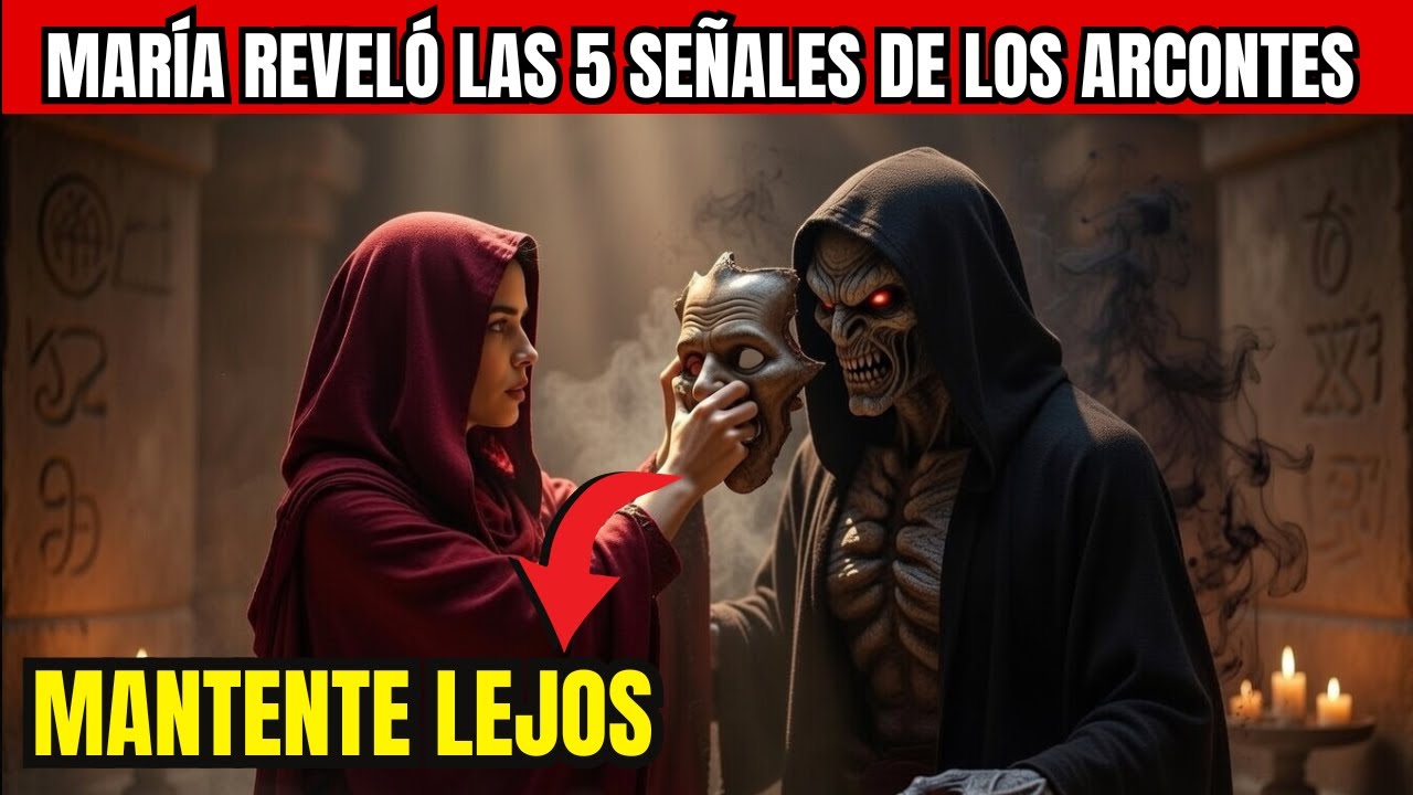 María REVELÓ las 5 SEÑALES de los ARCONTES en Forma Humana — ALÉJATE ANTES de que te VACÍEN.
