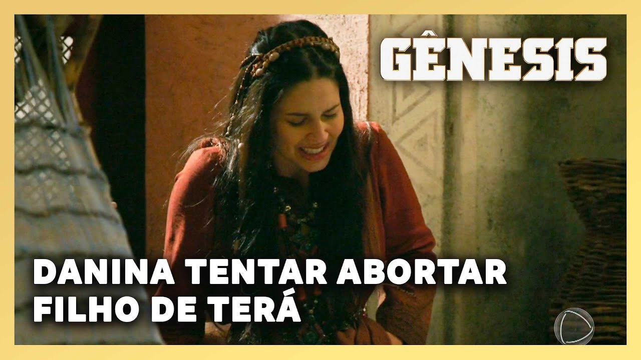 NOVELA GÊNESIS: Danina passa mal após tentar abortar filho de Terá