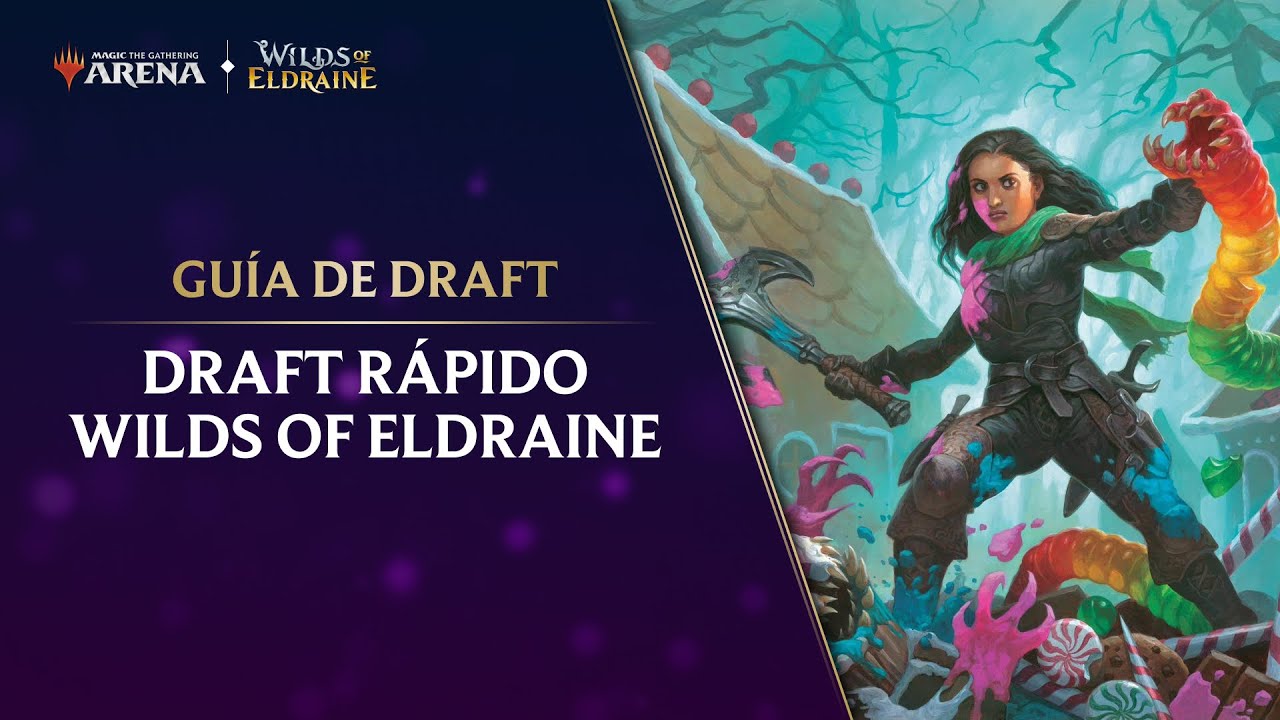 ¿Cómo jugar un DRAFT RÁPIDO en Magic Arena? | Guía de Draft Wilds of Eldraine 🧚‍♀️