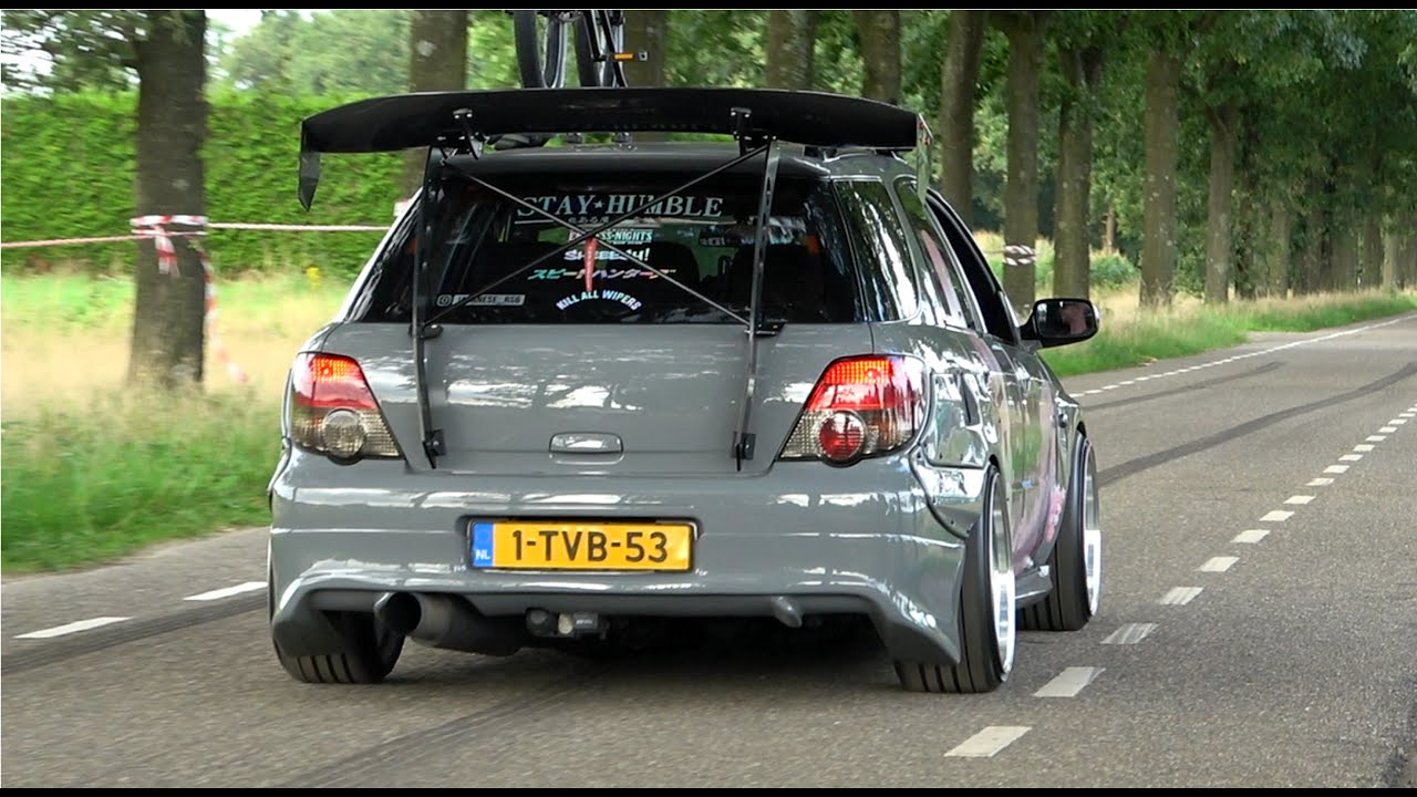 Cars leaving 