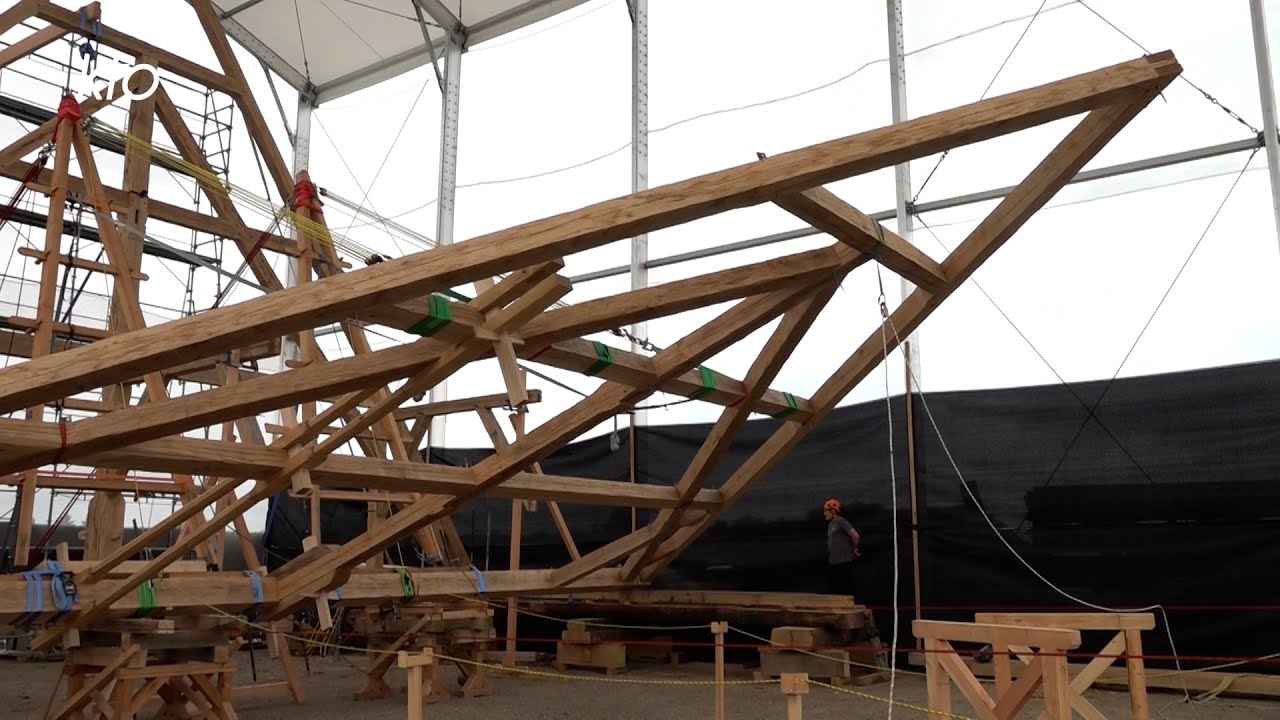 Charpente de Notre-Dame : dernière étape avant Paris