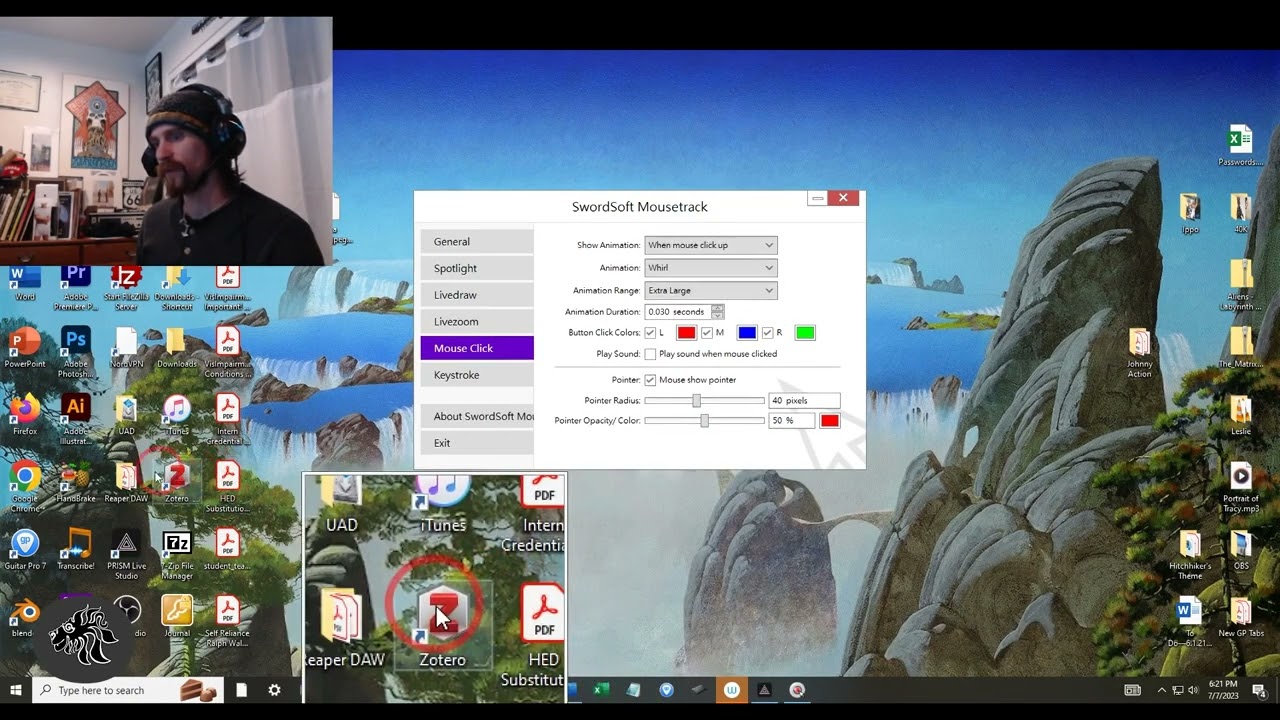 Features of Sword Soft Mouse and Keyboard Tracking