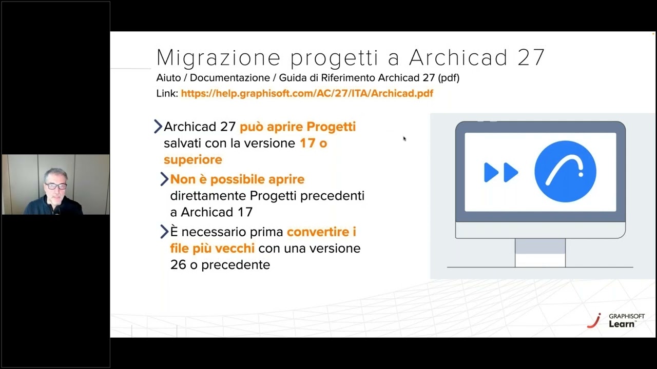 Aggiornamento Template e migrazione a Archicad 27