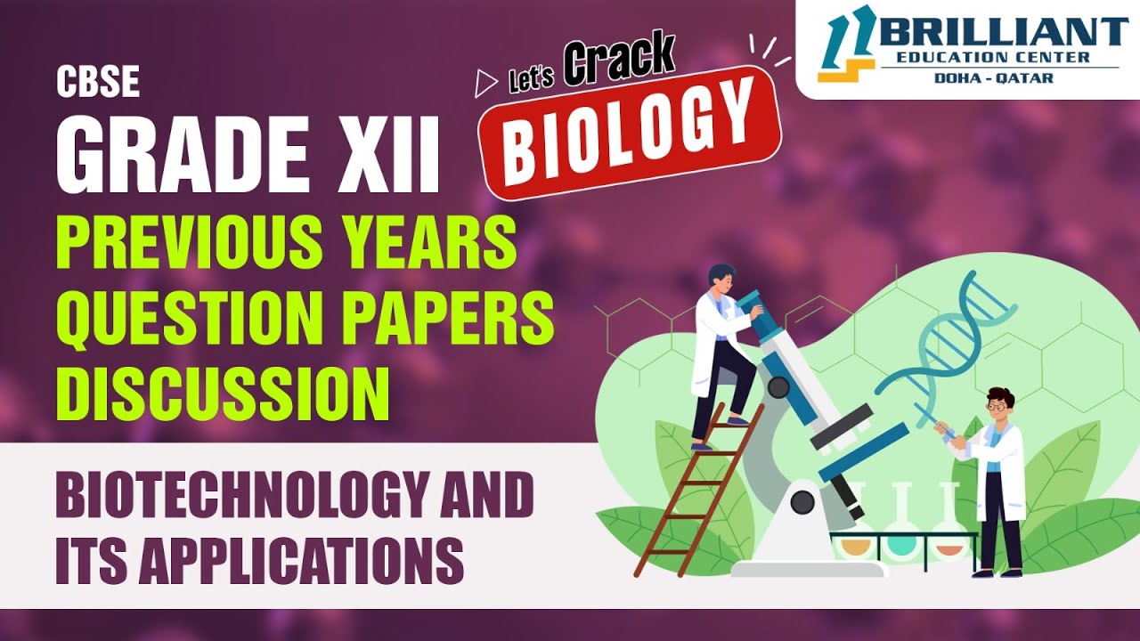 CBSE 12 Biology PYQs | Biotechnology and its Applications | Important MCQs, 2 and 3 Mark Questions