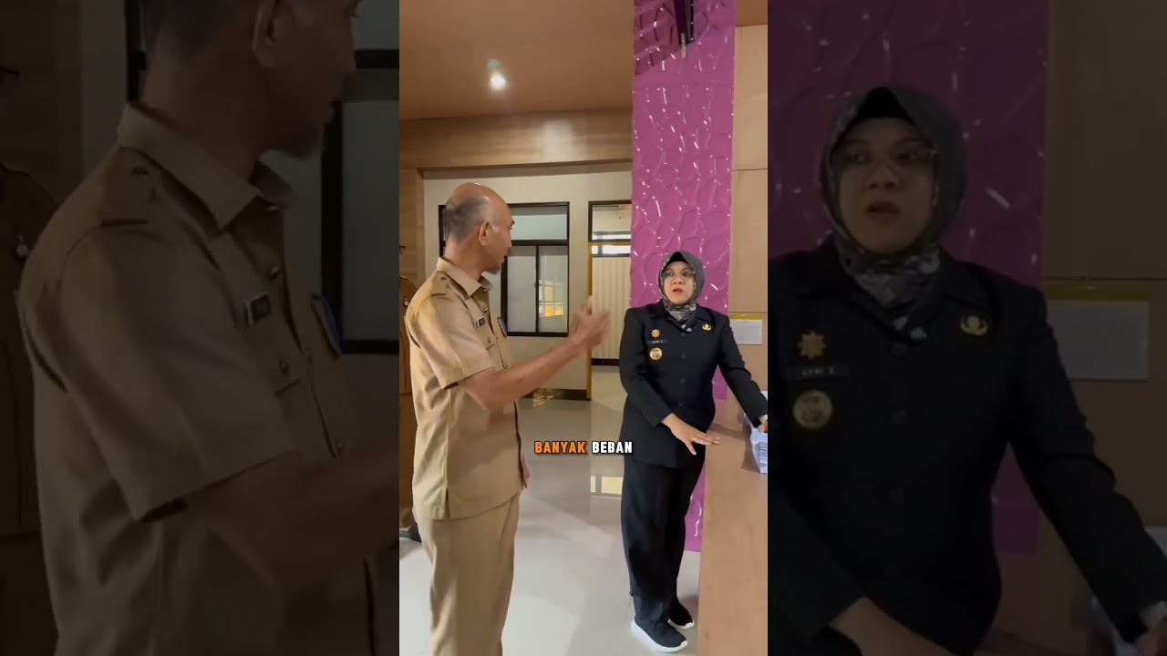 Kunjungan perdana bupati siak ke kantor BKPSDM