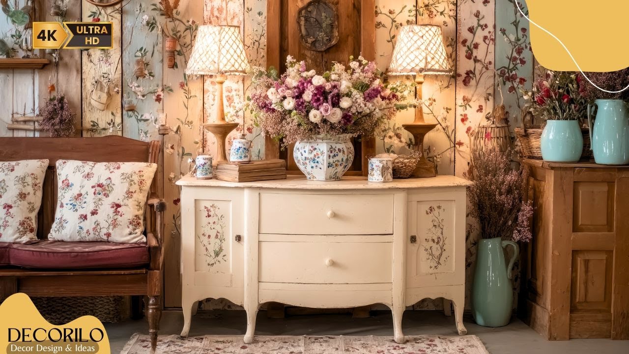 French Country Shabby Chic Decorating Ideas to Bring Elegant Rustic Charm into Your Cottage Home