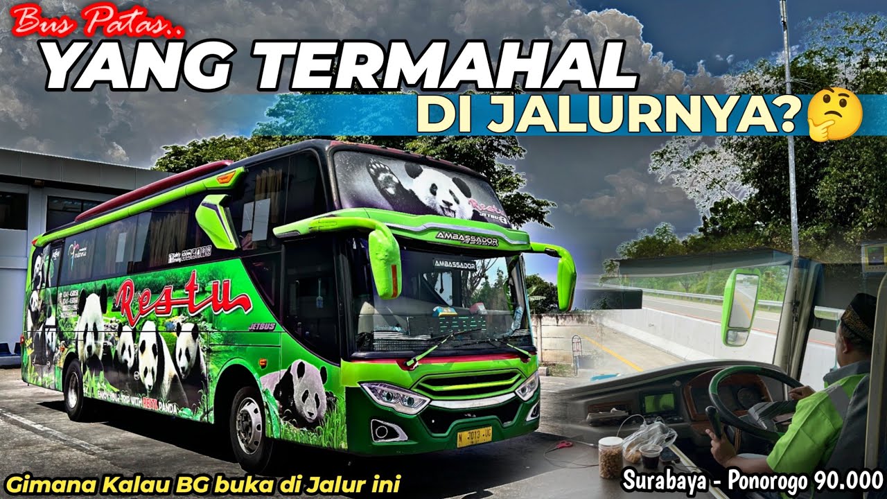 APA JADINYA KALAU PO.BAGONG BUKA JALUR INI⁉️BIS INI AUTO KETAR-KETIR😃Trip Meteran with RESTU PANDA 