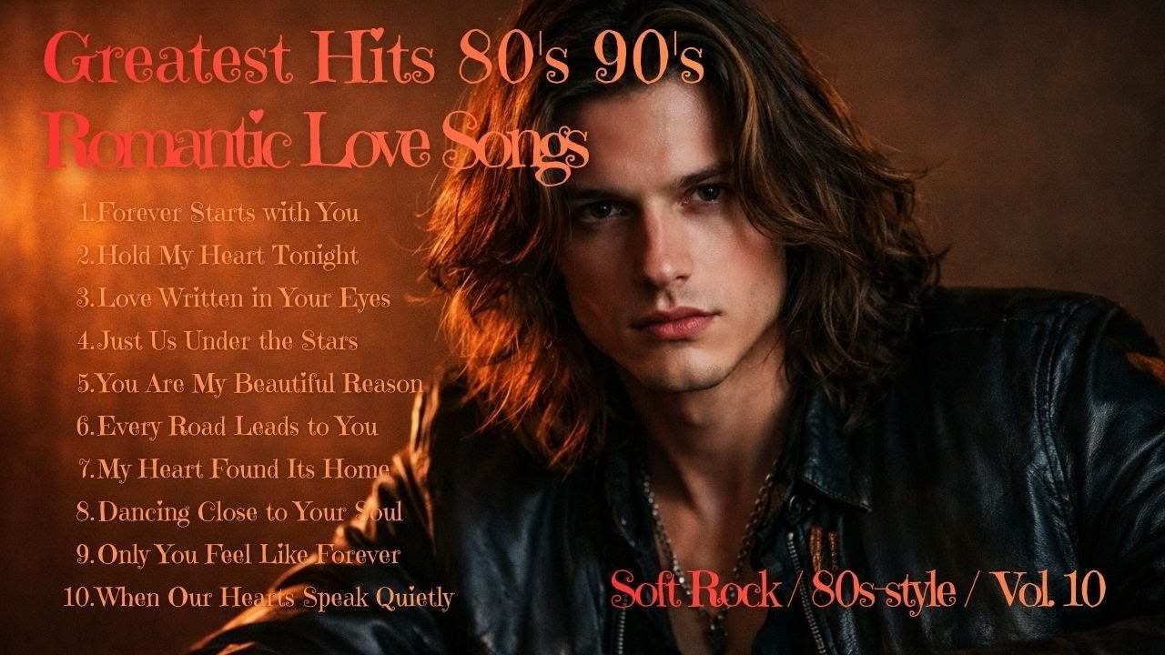 Greatest Hits Romantic Love Songs 💖 Love Songs 80's 90's - Soft Rock Ballads - Playlist Vol. 10