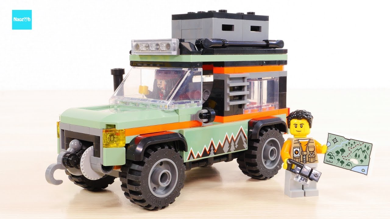 レゴ シティ 4WD オフロードマウンテントラック 60447 ／ LEGO City Off-Road 4x4 Mountain Truck Speed build & Review
