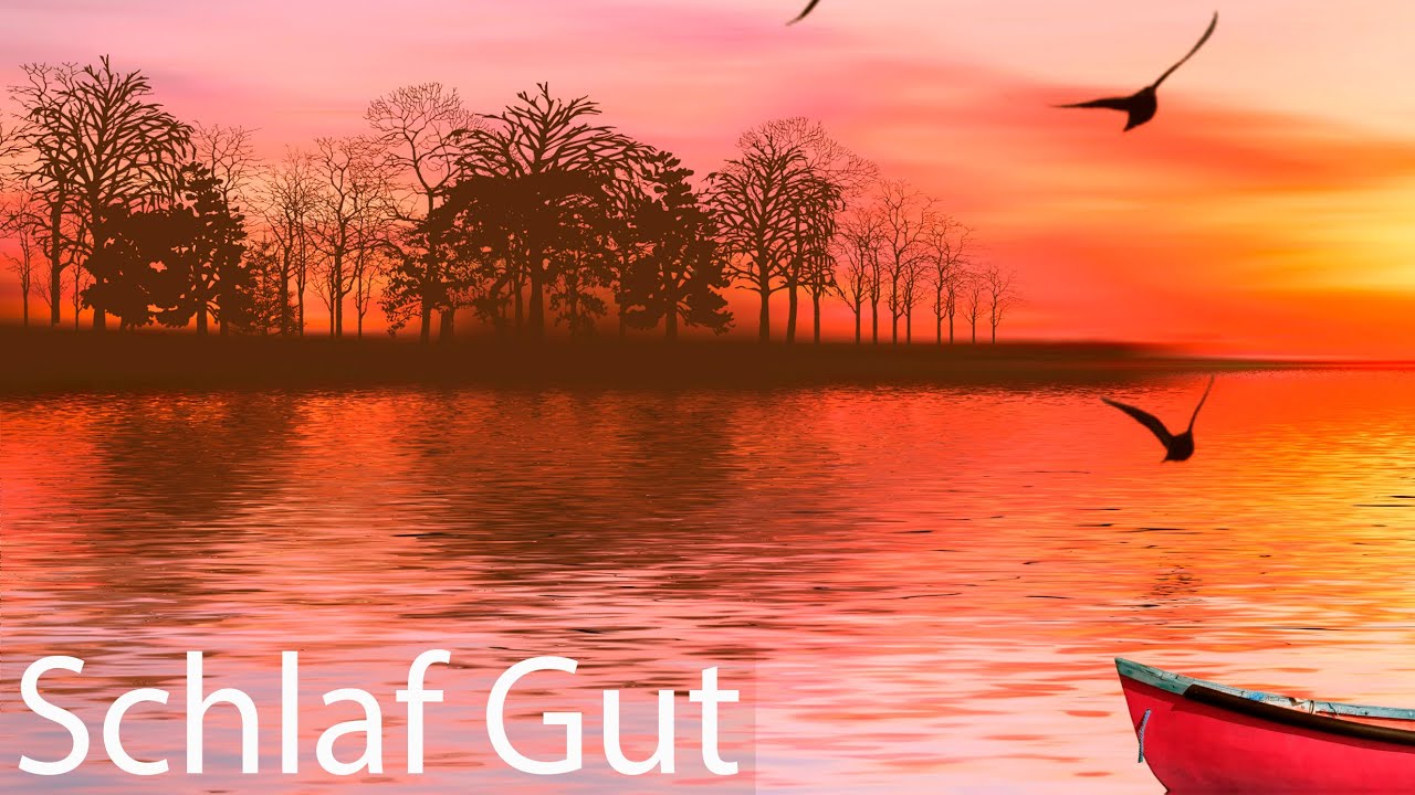 Schlaf Gut Süße Träume 💤 Einschlafmusik Klavier und Beruhigende Wassergeräusche 💤 Entspannungsmusik
