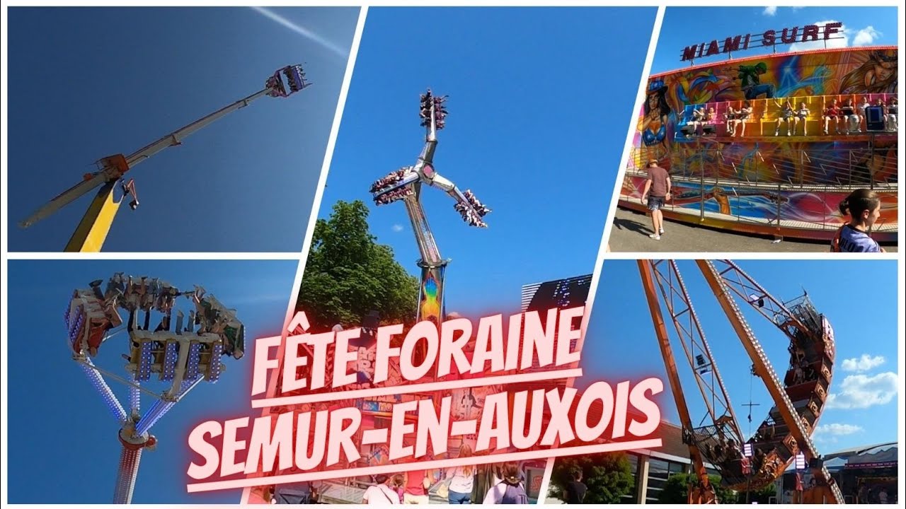 Fête Foraine de Semur-en-Auxois 2023
